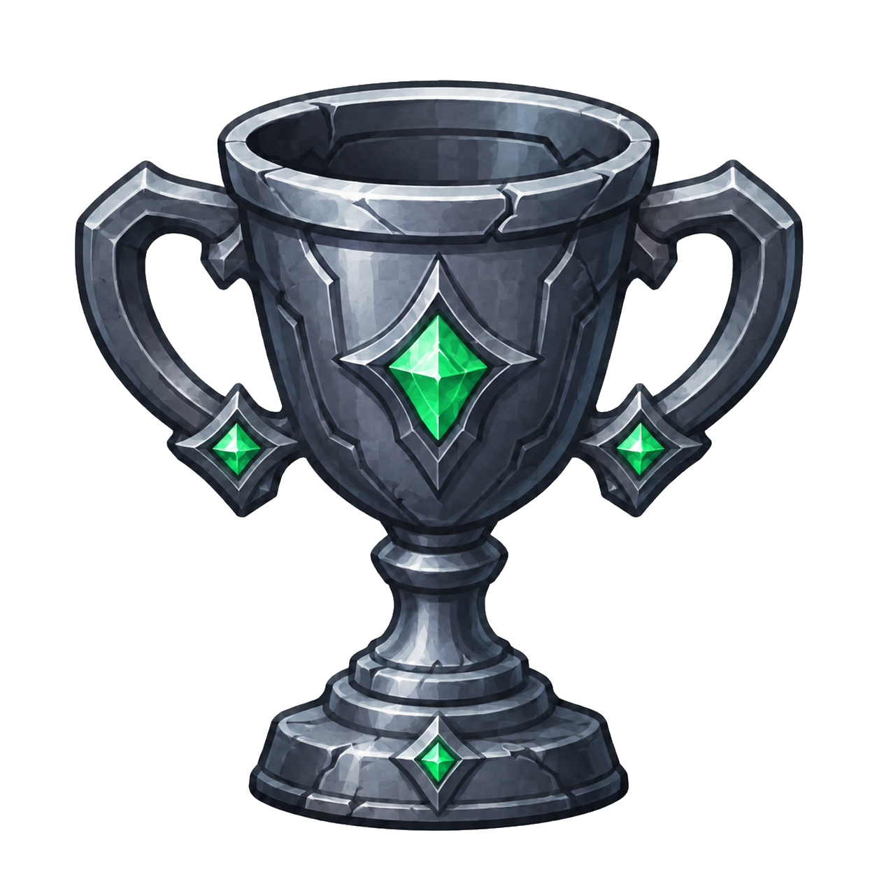 Fourth-place trophy